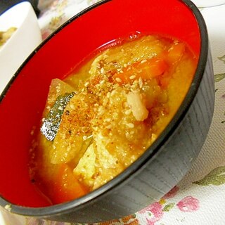 たまに飲みたくなる野菜たっぷり豚汁